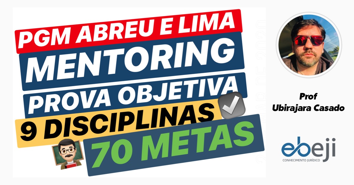 EBEJI - MENTORING CARREIRAS JURÍDICAS (ESSENCIAL) Gratuito